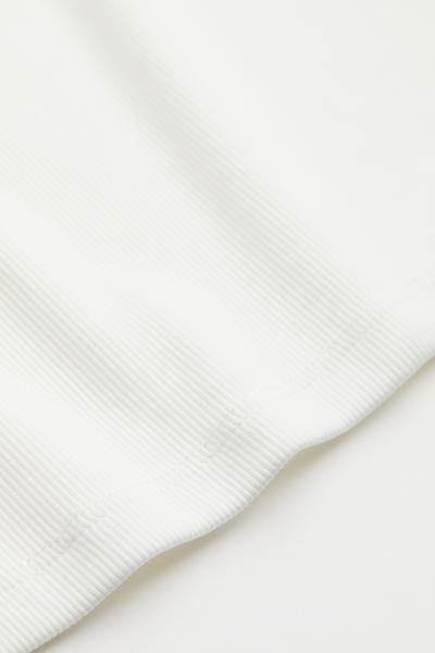 Ribbed Off-the-shoulder Top | H&M (US + CA)