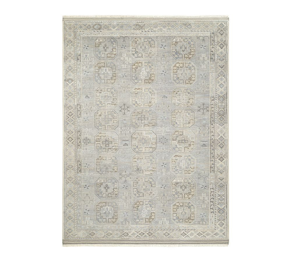 Merrin Hand-Knotted Wool Rug | Pottery Barn (US)