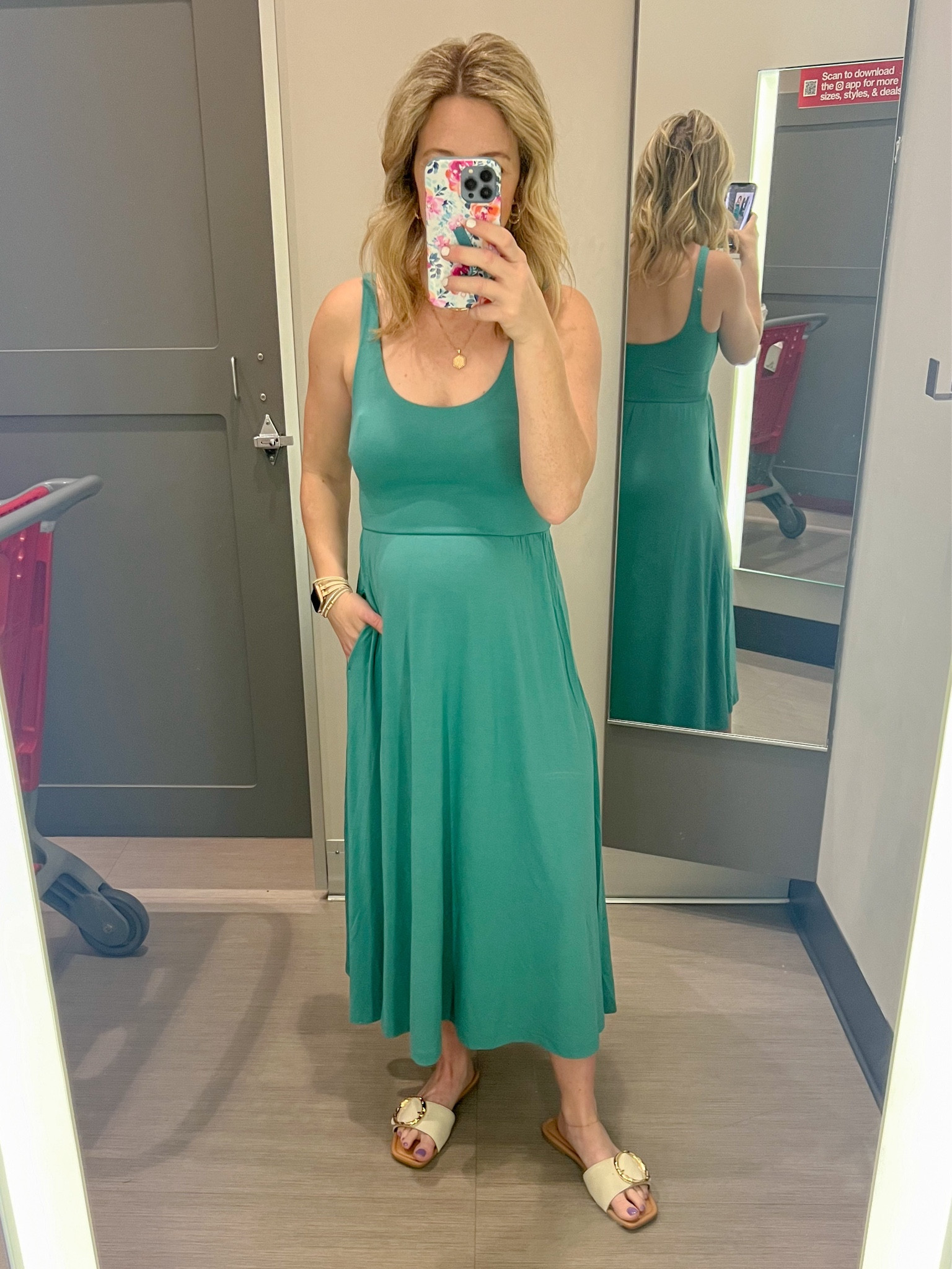 Target circle week 
Midi ballet dress 
Sandals 

#LTKsalealert #LTKshoecrush #LTKfindsunder50