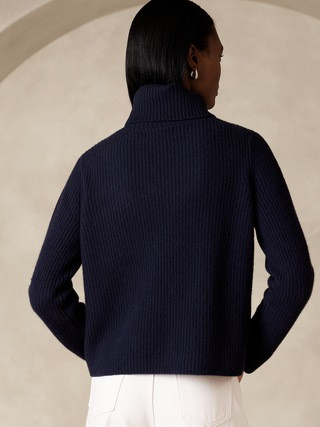 Chiara Cashmere Turtleneck Sweater | Banana Republic (US)