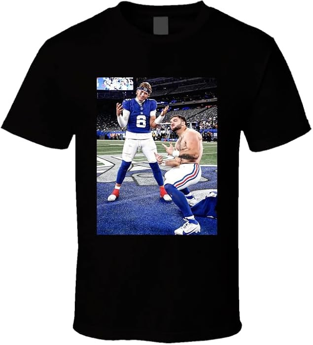 Jaxson Dart Celebrating Cam Skattebo Shirtless T Shirt | Amazon (US)