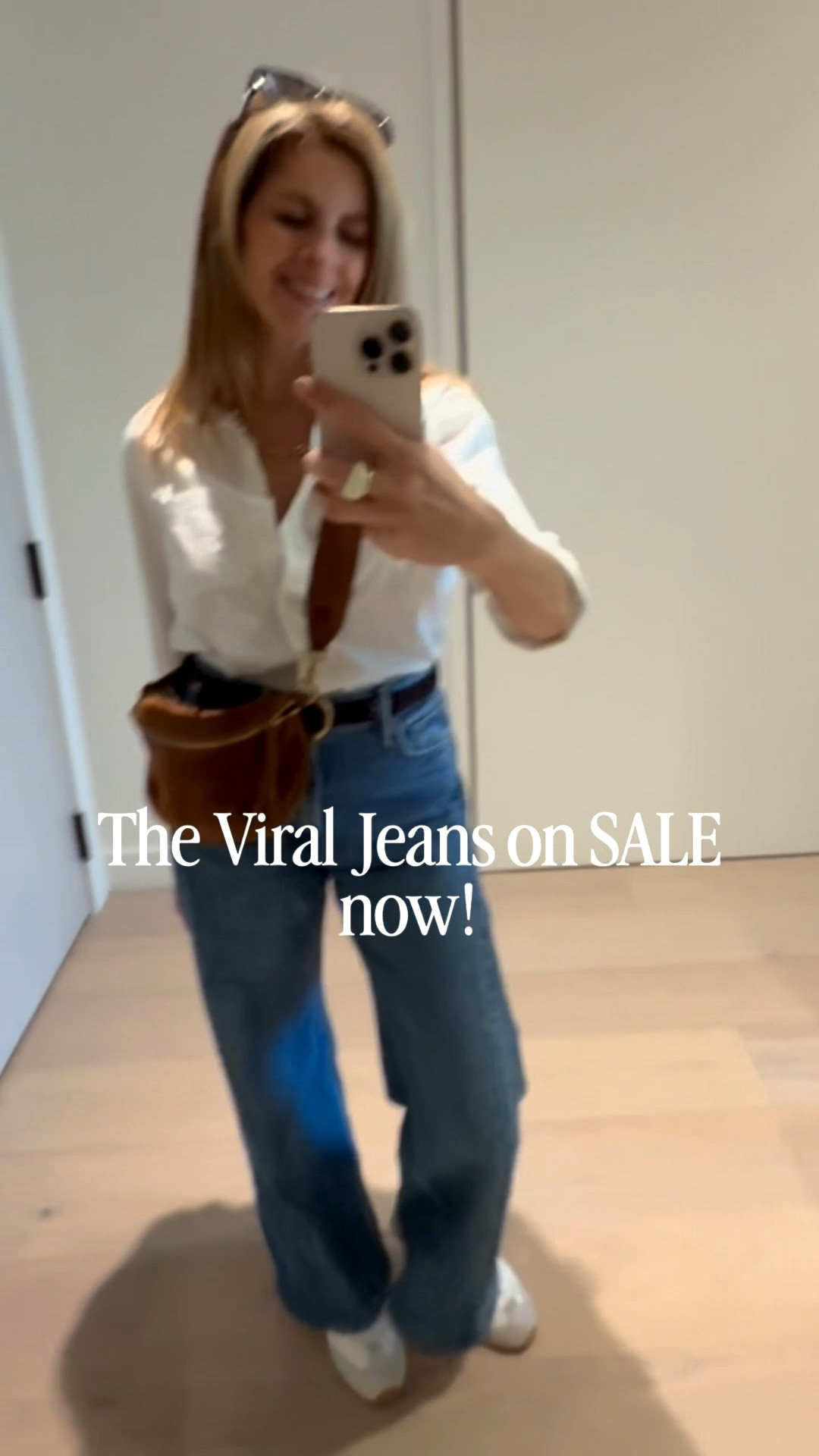 Viral jeans SALE alert 🤍 don’t wait! 

#LTKmomlife #LTKPetite #LTKHoliday