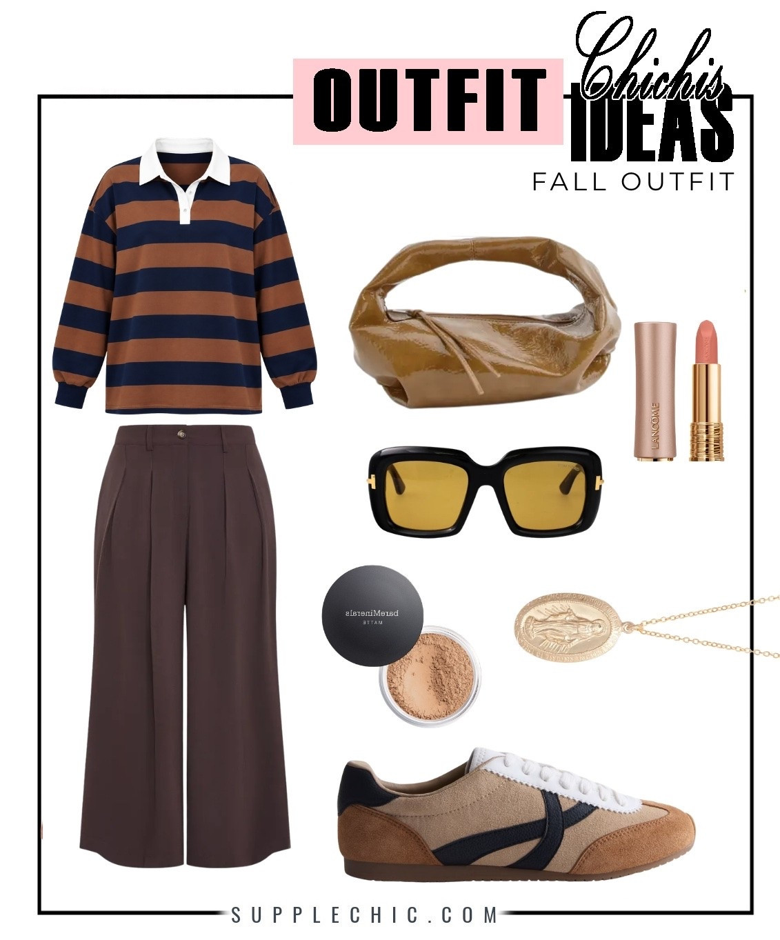 Keeping fall outfits simple with pieces that never go out of style. The striped top adds a timeless touch while the wide leg pants create a relaxed and elevated silhouette. Fall Outfit Ideas, Striped Sweater Outfit, Wide Leg Pants Outfit Ideas, Casual Fall Fashion, Cozy Fall Style, Preppy Outfit Ideas, Thanksgiving Outfit Inspiration, Capsule Wardrobe Essentials, Everyday Fall Look, Classic Fall Fashion

#LTKootd #LTKSeasonal #LTKMidsize