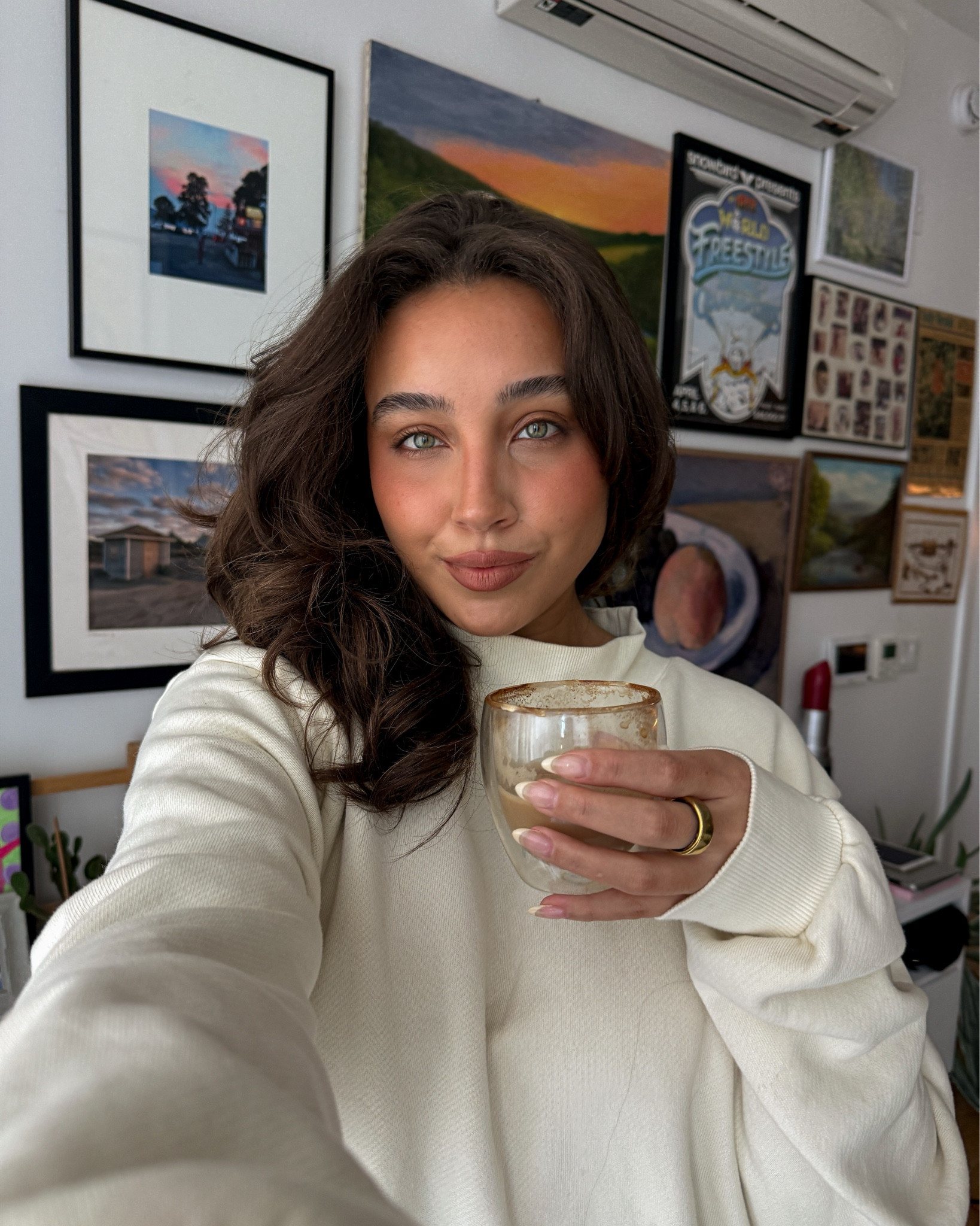cozy but cute outfit 🧸☕️☁️

#LTKootd