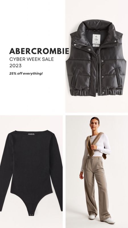 25% off site wide for Black Friday. One thing I like about Abercrombie is that they sell talls! Love this pant, top and jacket combo for a holiday brunch or work.

Vibes with chellie, tall girl, date night outfit, holiday party outfits, holiday outfits 

#LTKworkwear #LTKHoliday #LTKCyberWeek