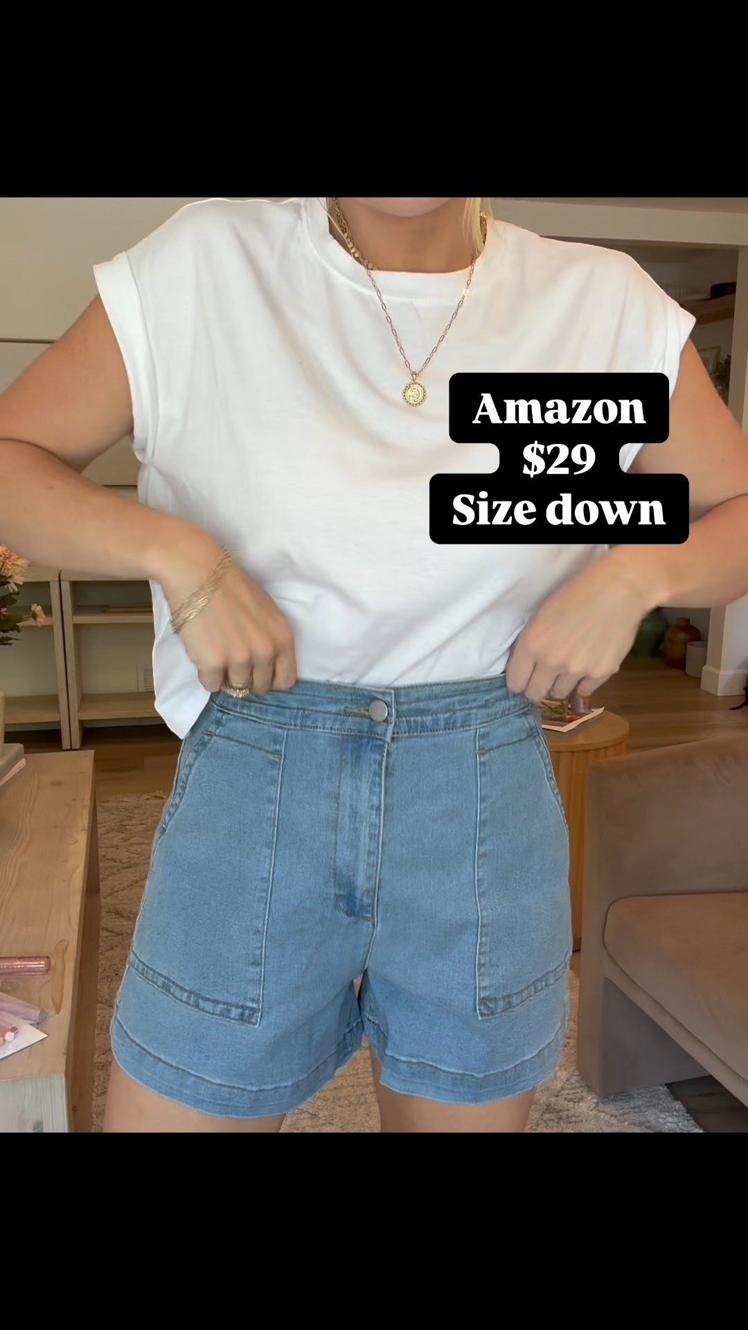 Stretchy shorts from amazon!