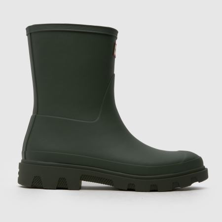 Womens Khaki HUNTER BOOTS Downpour Short Boots | schuh | Schuh