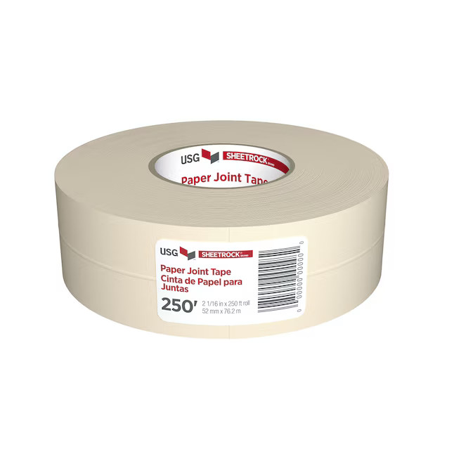 SHEETROCK Brand 2.0625-Inches x 250-Feet Solid Drywall Joint tape | Lowe's