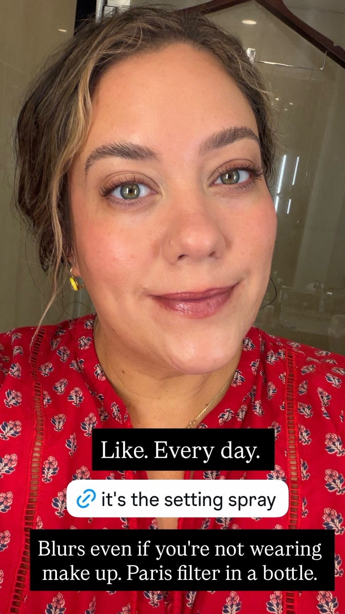 This setting spray is truly magic. It blurs perfectly — like the Instagram Paris filter in real life.

#LTKBeauty #LTKgrwm