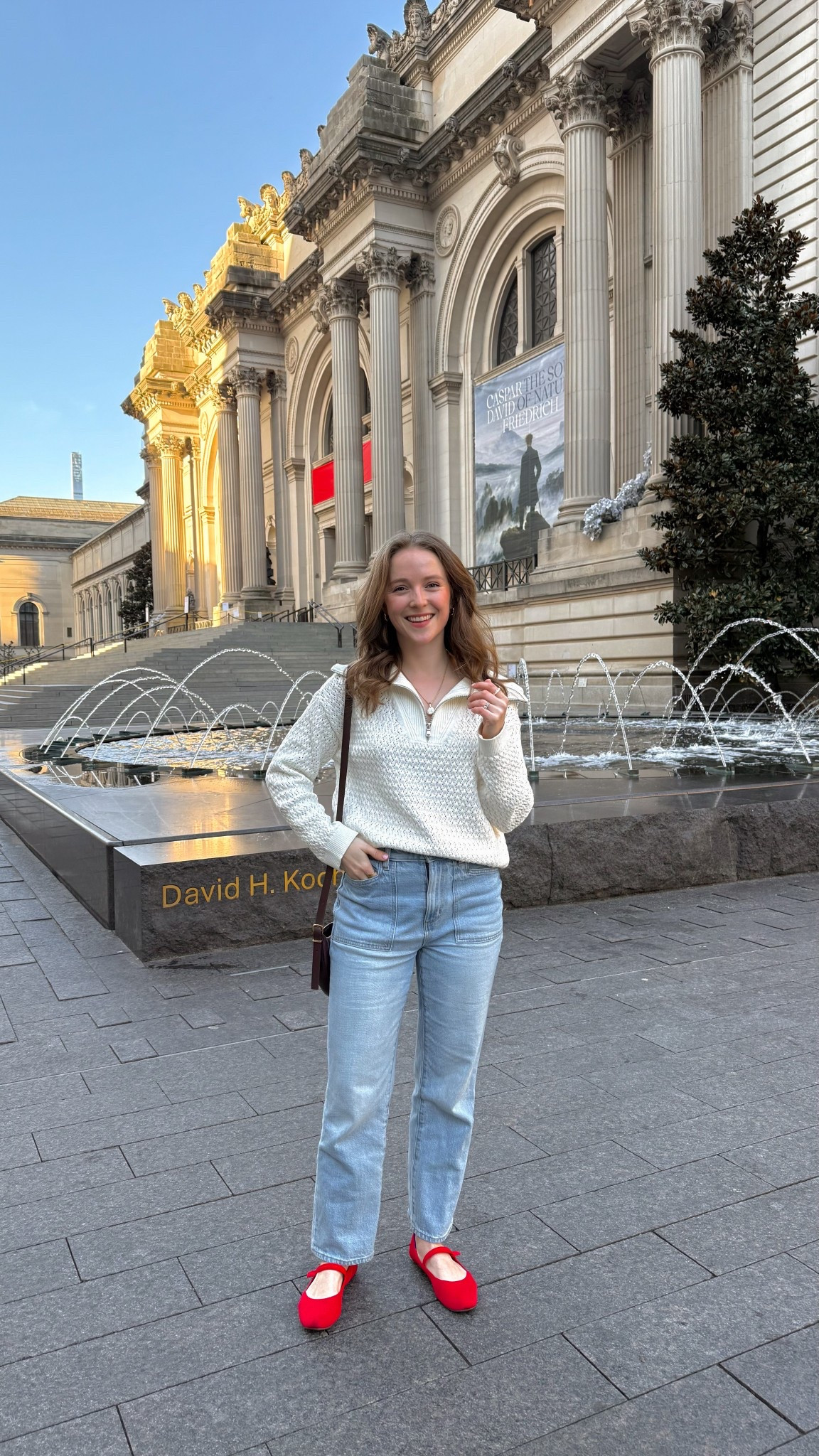 Outfit of the day in NYC
25 petite tan waist jeans
Xs open knit quarter zip
7 washable flats (size up 1/2)


#LTKStyleTip #LTKSaleAlert