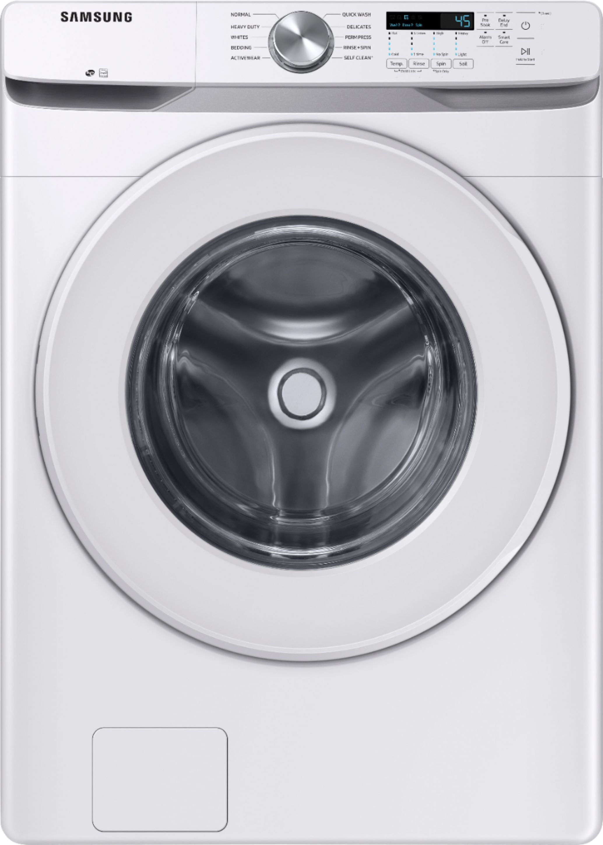 Samsung 4.5 Cu. Ft. High Efficiency Stackable Smart Front Load Washer with Vibration Reduction Te... | Best Buy U.S.