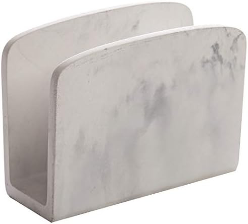 BINO Napkin Holder, Matte Marble - Napkin Holders for Tables Napkin Holders for Kitchen Napkin Holde | Amazon (US)