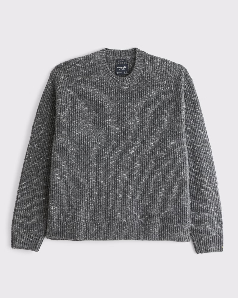 Men's A&F Essential Crew Sweater | Men's Tops | Abercrombie.com | Abercrombie & Fitch (US)