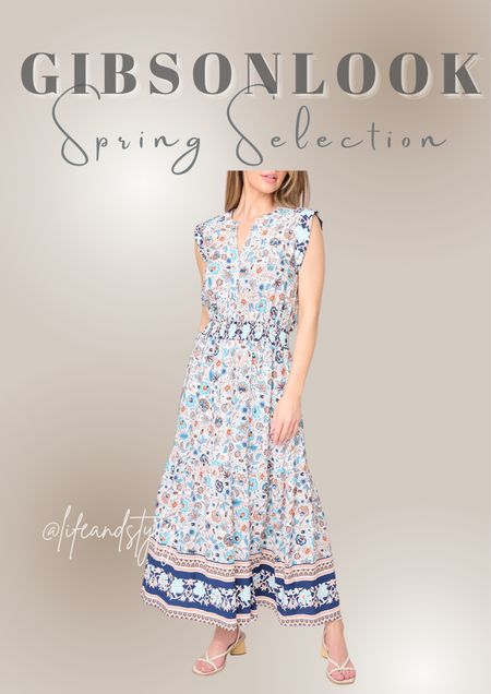 Whether you're picnicking in the park or attending a garden party, this dress will keep you looking and feeling fabulous. Pair it with sandals and a wide-brim hat for a laid-back boho vibe, or dress it up with wedges and statement jewelry for a more polished ensemble. Embrace the beauty of spring with our Bohemian Summer Border Print Maxi Dress and make every moment a fashionable adventure.

#LTKfindsunder100 #LTKover40 #LTKSeasonal