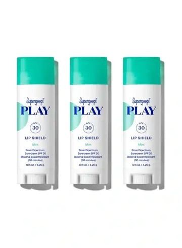 Lip Shield Trio - Restores, Protects + Water-resistant | Supergoop