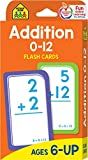 School Zone - Addition 0-12 Flash Cards - Ages 6 and Up, 1st Grade, 2nd Grade, Numbers 0-12, Math, P | Amazon (US)