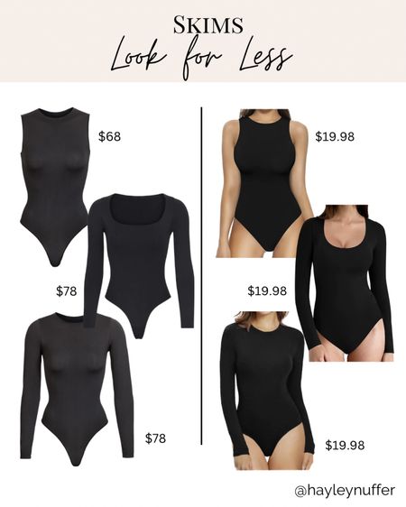 SKIMS vs Amazon Black Friday sale!

I’ve heard this Amazon bodysuit is an amazing dupe for the Skims brand.

Not sure how to style a bodysuit? They are great for layering, tucking into jeans, skirts, under jackets, even under a sweater if you want a little extra support.



#LTKstyletip #LTKCyberweek #LTKunder100