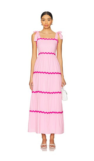 Charlotte Dress in Sweet Berry Wave Pink | Revolve Clothing (Global)