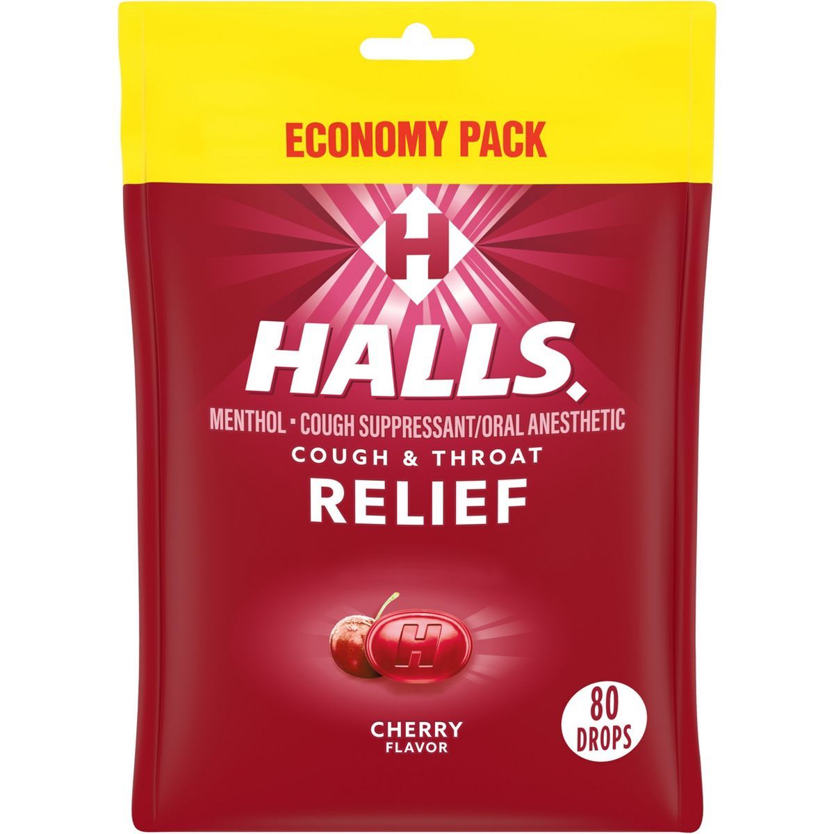 Halls Cough Drops - Cherry - 80ct | Target