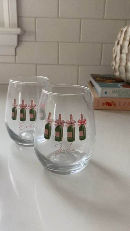 Bachelorette gift bags girls trip wine glasses custom wine glasses personalized wine glasses bachelorette wine glasses with names custom wine gift 

#LTKWedding #LTKGiftGuide #LTKParties