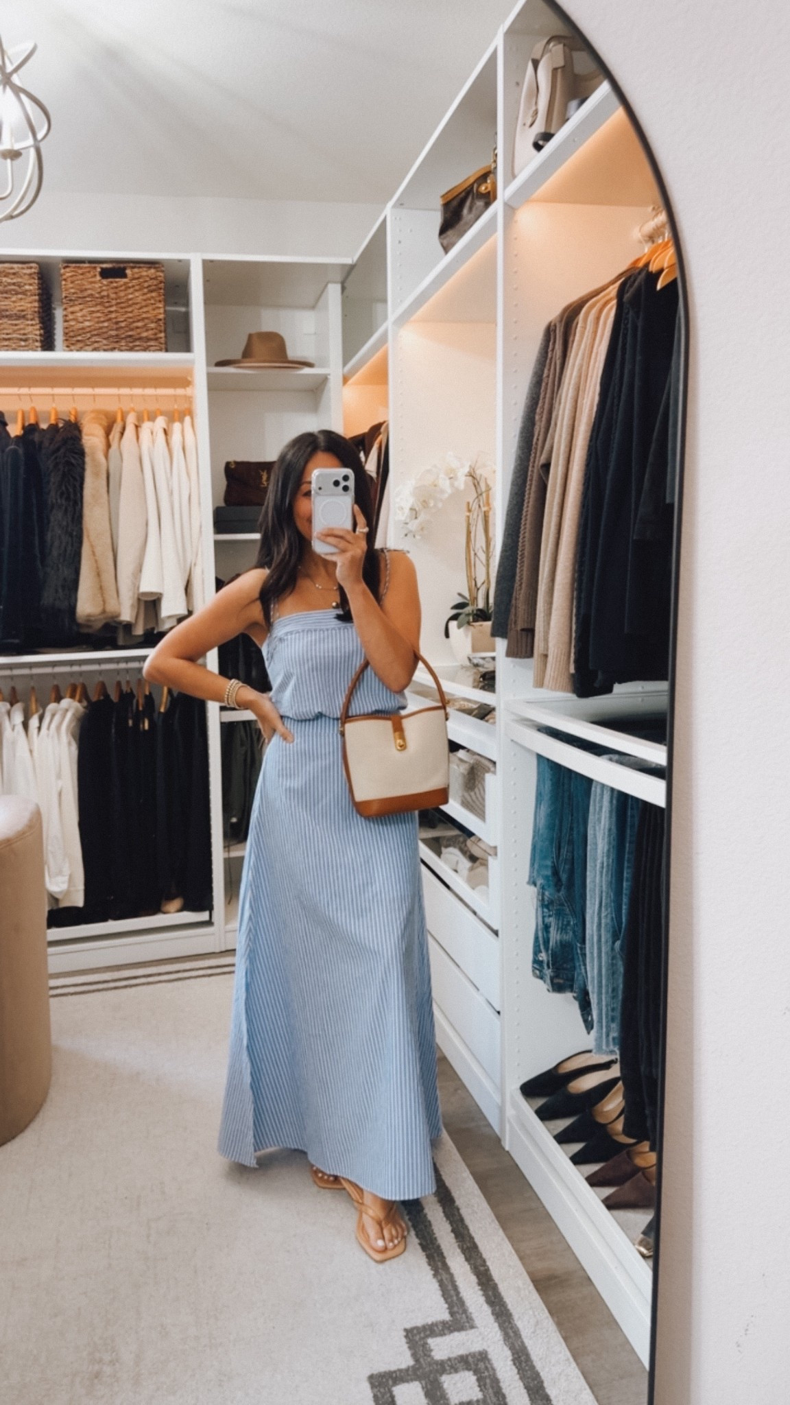 This set is so good 🙌🏽 wear the pieces together or separate. I did a small in the top and xs in the skirt. (I’m normally a 26 in denim)

#LTKootd #LTKOver40