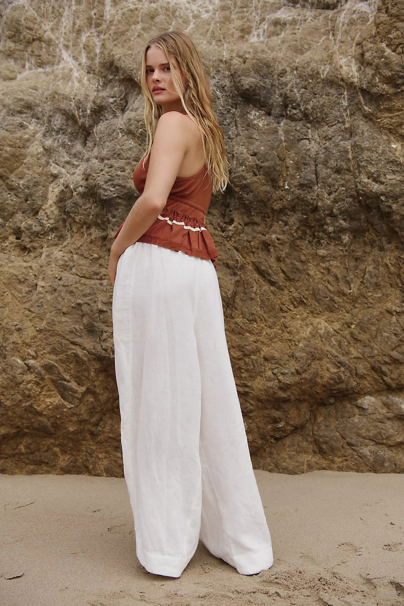 Sweet Escape Linen Pants | Free People (UK)