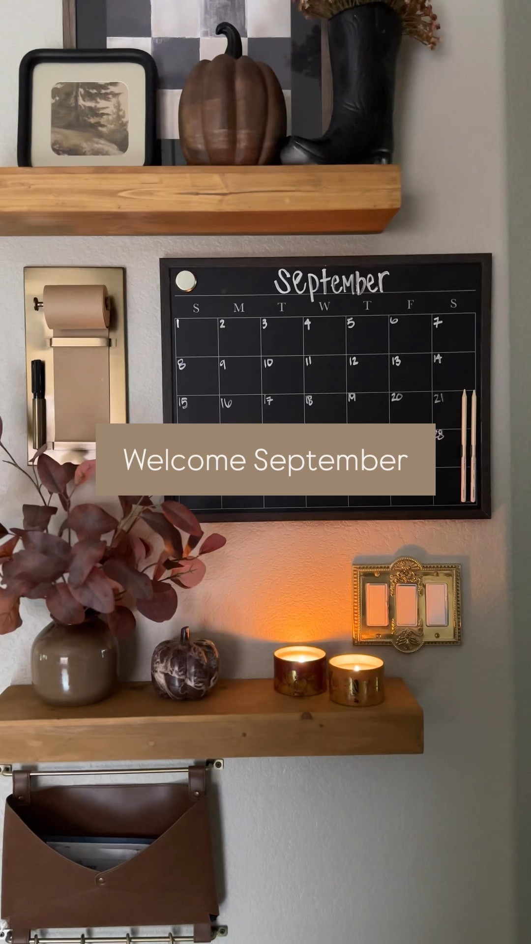 Welcome September! The kitchen Command Center styling for this month! 

#LTKFindsUnder50 #LTKSeasonal #LTKHome