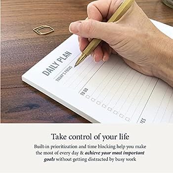 Two Tumbleweeds - 2022 Undated Daily Planner - To Do List - 6" x 9” Notepad - Organizer - Acade... | Amazon (US)