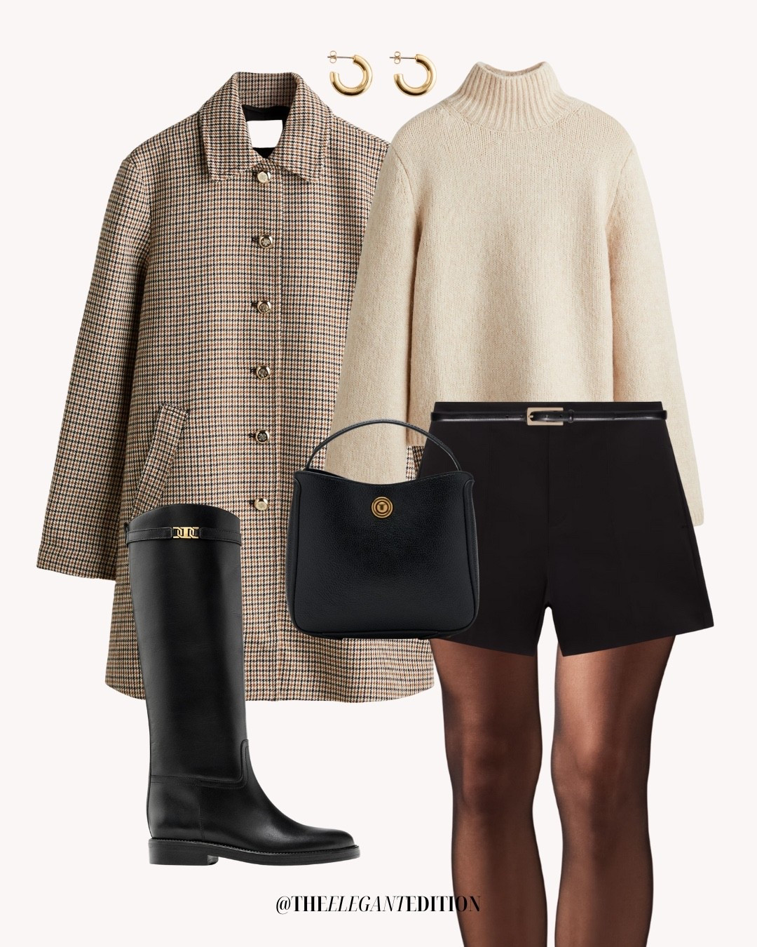 Houndstooth car jacket with cream turtleneck and tailored shorts

#LTKSeasonal #LTKStyleTip #LTKeurope #houndstooth #turtleneck #tailoredshorts #falloutfit #everydayelegance #casualchic

#LTKstyletip #LTKeurope #LTKautumn
