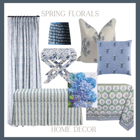 spring floral decor to spruce up your home 🩵🪻





Coffee table book, house decor, springtime sales, design inspiration, home furniture, pillows, colorful blue, bench, flowers, lampshade, curtains 

#LTKsalealert #LTKSeasonal #LTKhome
