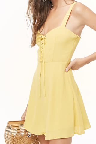 Lace-Up Cami Dress | Forever 21 (US)