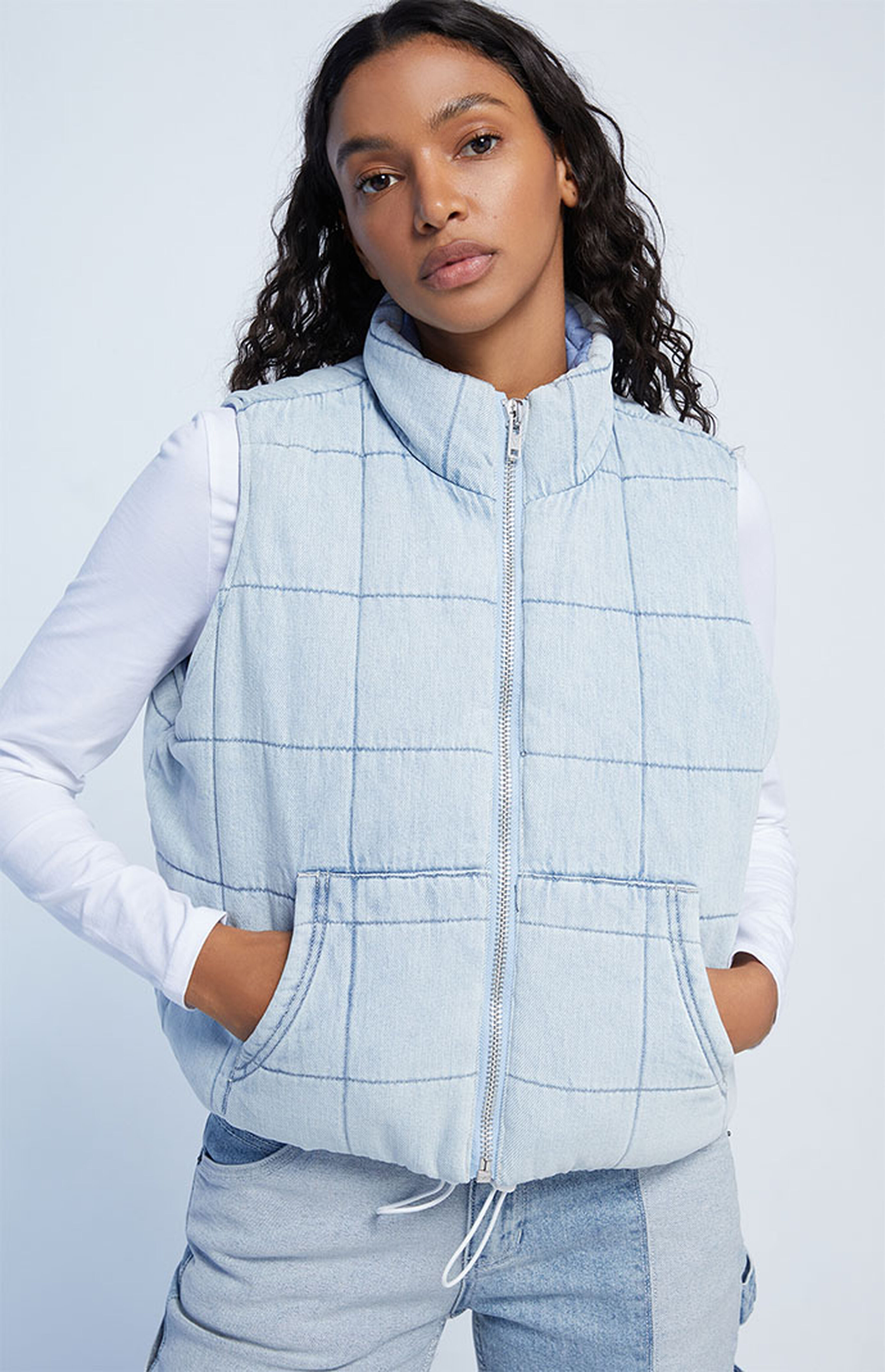 GUESS Originals Lana Reversible Puffer Vest | PacSun