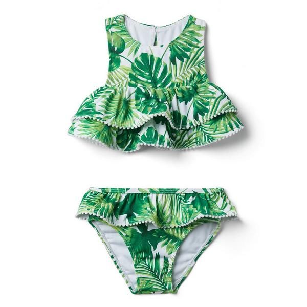 Palm Ruffle 2-Piece Swimsuit | Janie and Jack