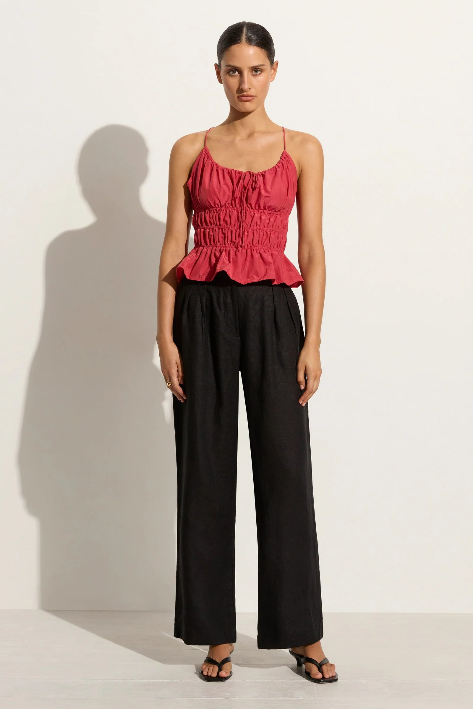 Casale Top Crimson - Final Sale | Faithfull (AU)