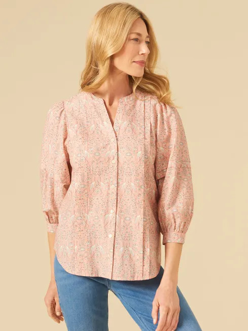 Laramie Blouse in Bamaluz | J.McLaughlin