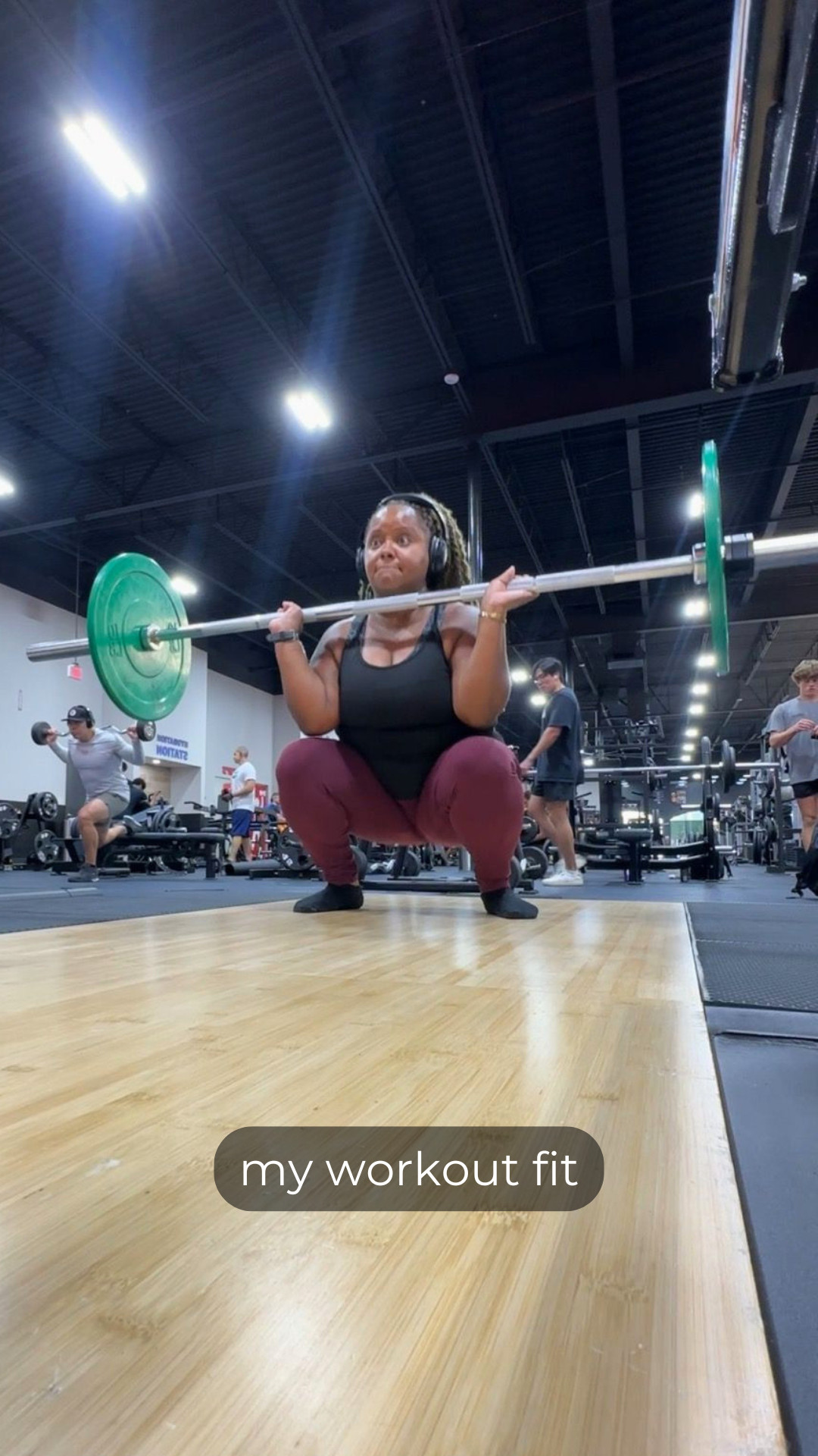 My workout fit. Held up through lifts. Supportive and no adjusting mid-set.

Shoutout to the moms still getting it in! 

 #LTKMothersDay #LTKActive #LTKMidsize