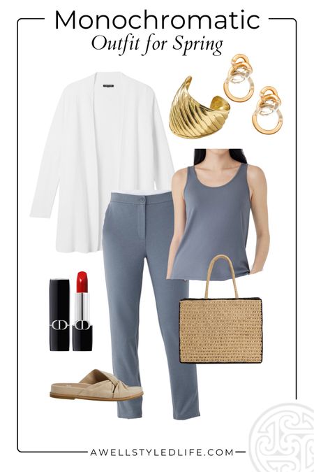 Spring Outfit Inspiration

Eileen Fisher clothing, bag and shoes. Jewelry from Anthropologie and lipstick from Sephora.

#fashion #fashionover50 #fashionover60 #eileenfisher #anthropologie ##sephora #spring #springoutfit #monochromatic #pontepants #springcardigan #summercardigan

#LTKSeasonal #LTKstyletip #LTKxSephora