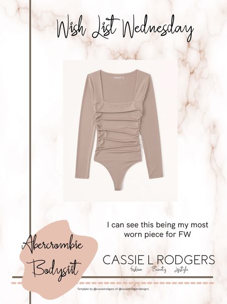 Abercrombie square neck bodysuit 
Wishlist Wednesday 

#LTKstyletip #LTKunder50 #LTKSeasonal
