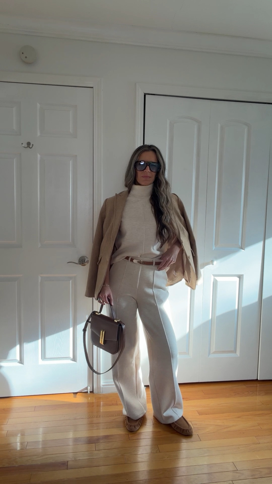 Pants and top sz S
I’m 5’5” 122 lbs 
Camel wool blazer sz 8 - I sized up




#LTKootd #LTKGiftGuide #LTKHoliday