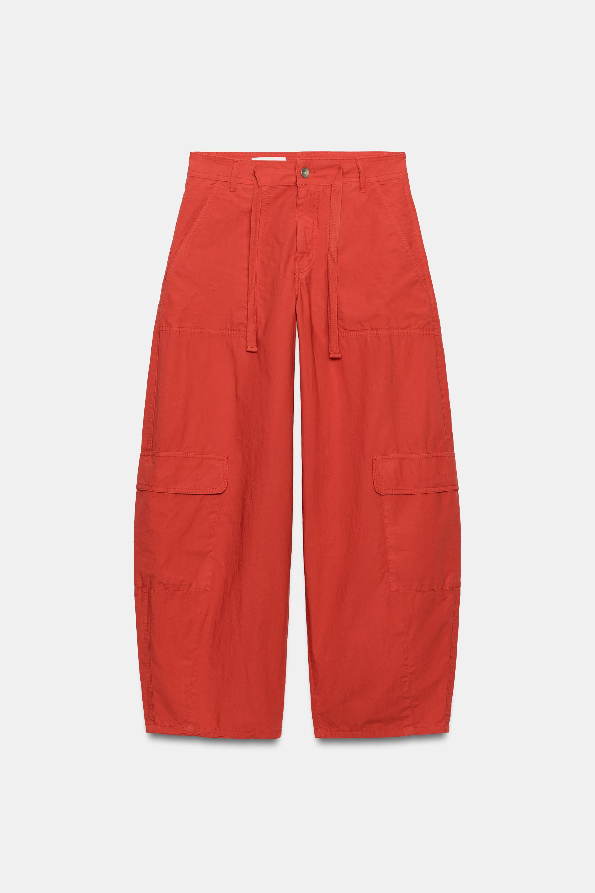 OVERSIZE CARGO TROUSERS | Zara UK