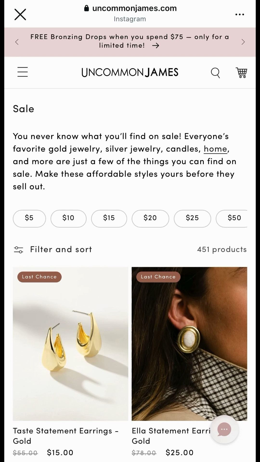 BIG Uncommon James sale today, RUN! 🎉

#LTKSaleAlert