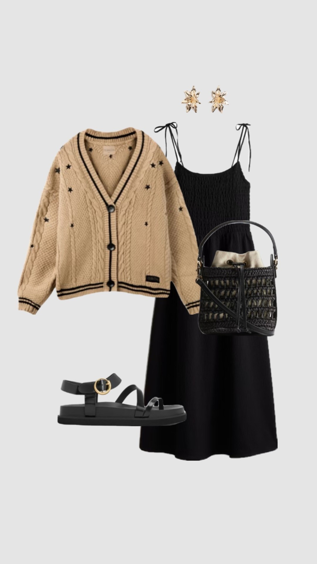 Get 15% off Charles & Keith with code - COMAMBW15-ISMQW9CEVA

Taylor Swift fearless cardigan summer - spring outfit 🖤

• black smocked midi dress black strappy sandals black crossbody bag smart casual holiday outfit date night dinner outfits travel city break •



#LTKsummer #LTKspring #LTKAroundTheWorld