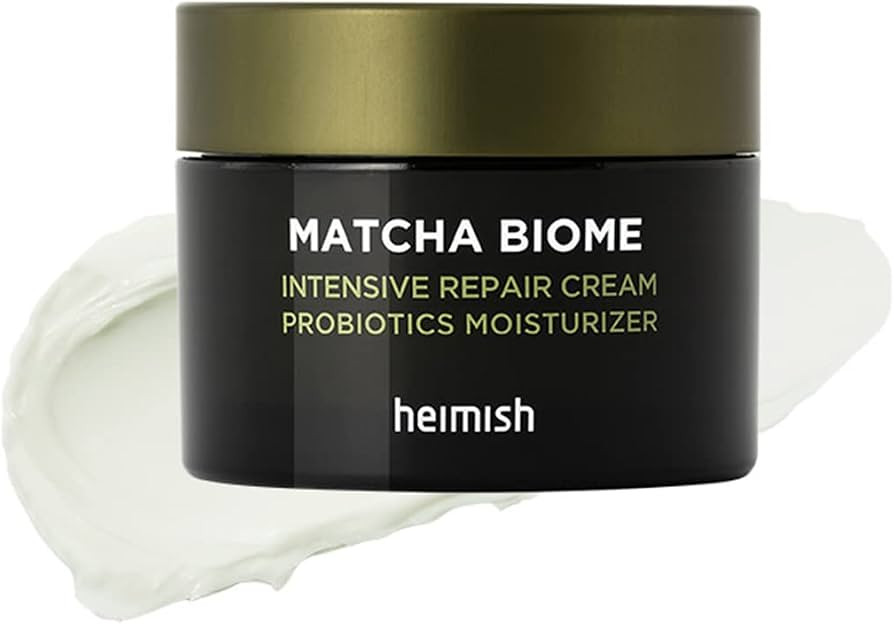 HEIMISH Matcha Biome Intensive Repair Cream 1.69 fl.oz / 50 ml | Daily Skincare, Jeju Matcha, Bri... | Amazon (US)