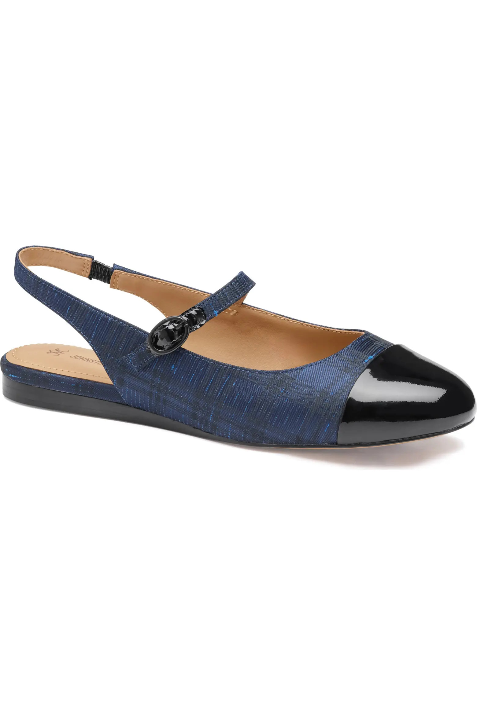 Johnston & Murphy Claire Mary Jane Slingback Flat (Women) | Nordstrom | Nordstrom