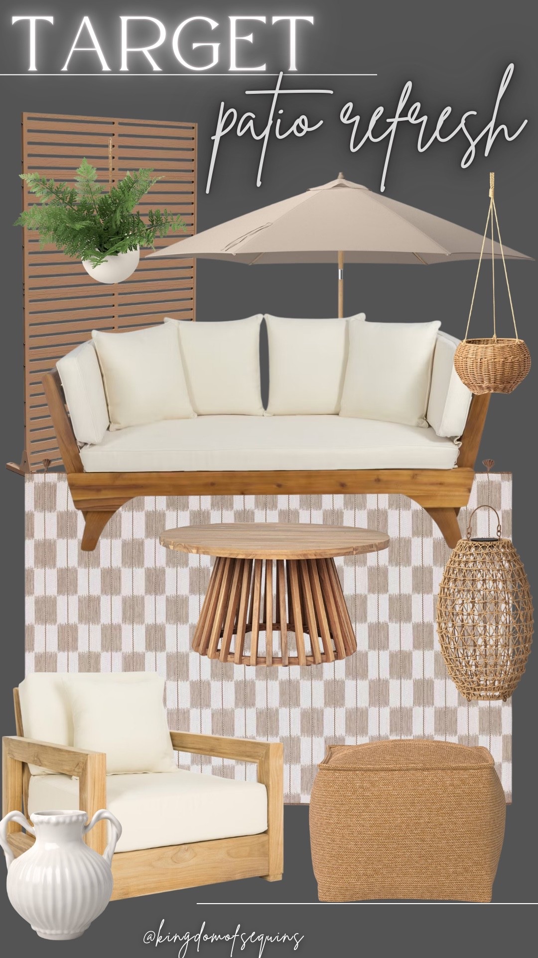 Target patio refresh finds!

#LTKHome #LTKSeasonal #LTKSpringSale