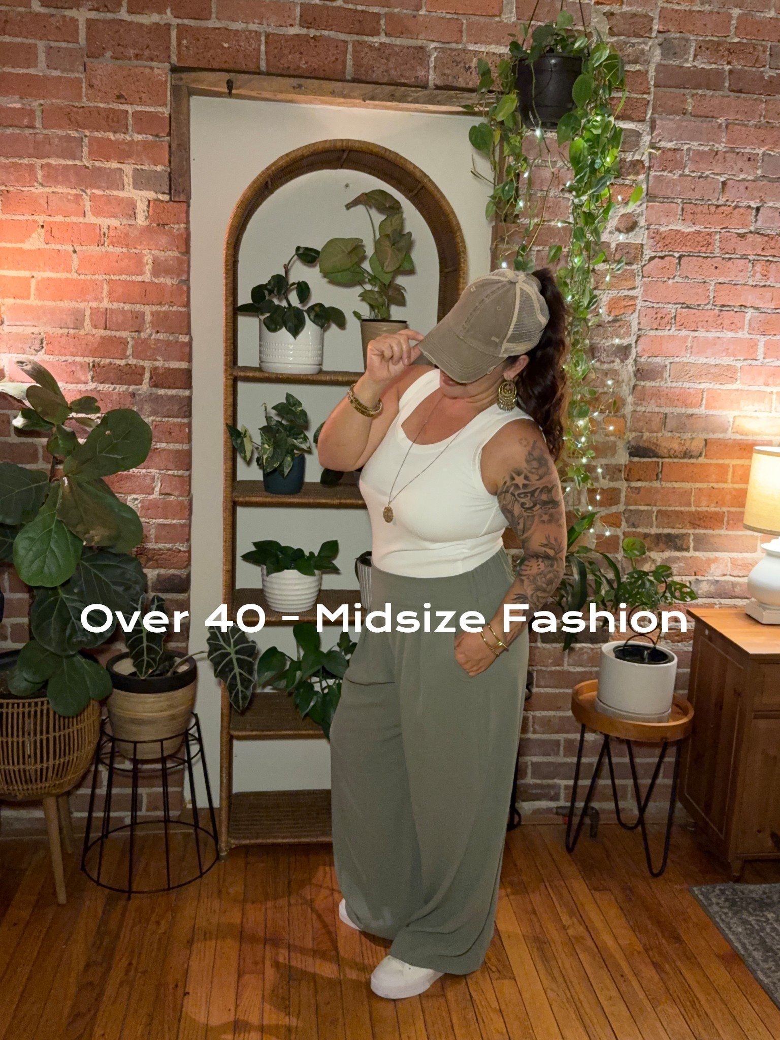 Sporty and simple! 
This look is part of my 10 piece summer capsule wardrobe. 
10 very basic pieces, paired to create 15+ unique outfits. 

For reference, I’m 5’3’ and 185 lbs. 
The Top & Bottom are both size Large, although I could easily fit the pants in a size medium. 

Be sure to check out the other looks as well!   

#LTKMidsize #LTKFindsUnder50 #LTKOver40