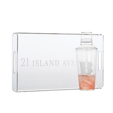 Etched Acrylic Tray | Mark and Graham