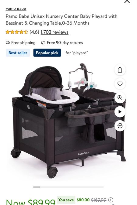 This is a great deal for an all in one pack n play! We use ours daily so we don’t have to go upstairs for every diaper change or to put him down for a nap! 

#LTKkids #LTKfamily #LTKbaby