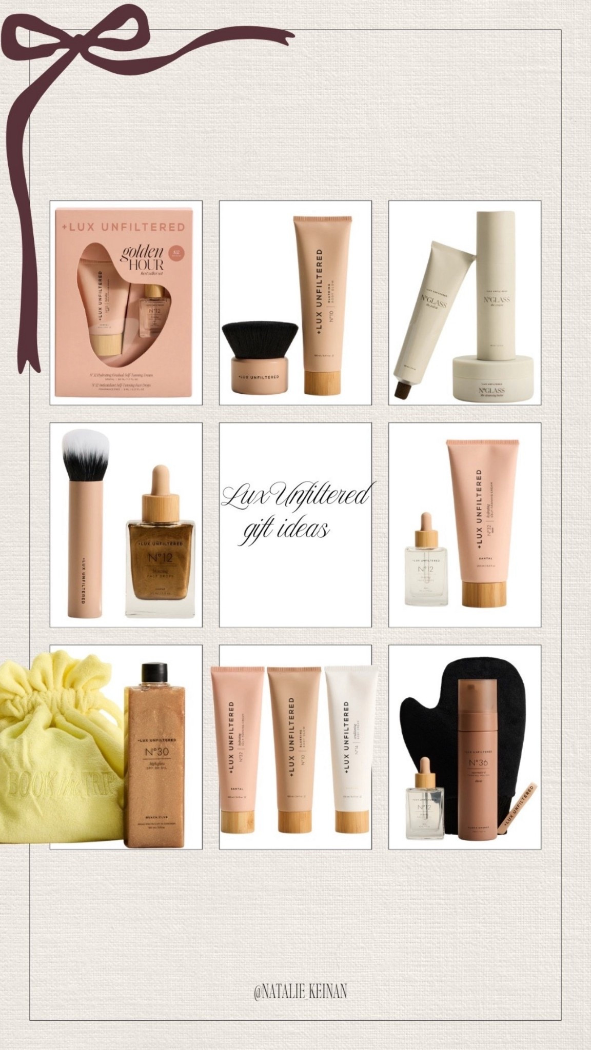 Lux unfiltered gift ideas!! 


#LTKGiftGuide #LTKgrwm #LTKSaleAlert