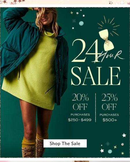 Such an amazing sale!! 20% off purchases $250-$499 and 25% off purchases $500+